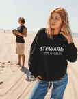 LA Oversized Sweatshirt - STEWARDS - 1004-MET-112-XS
