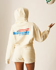 Americana Cropped Hoodie - STEWARDS - 1009-WWT-610-XS