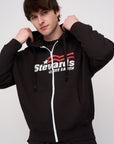 AMERICANA OVERSIZED ZIP HOODIE - STEWARDS - 1003-MET-610-XS