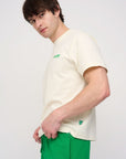 Relaxed Cotton Tee · Sport Logo · Off - White - STEWARDS - 1005-WWT-301-LG