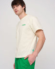 Relaxed Cotton Tee · Sport · Off - White - STEWARDS - 1005-WWT-301-LG