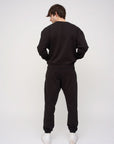 Oversized Sweatshirt · Sport · Black - STEWARDS - 1004-MET-302-LG