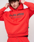 Oversized Hoodie · Stewards LA · Red - STEWARDS - 1001-PRD-212-LG