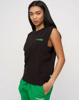 Sleeveless Tee · Sport · Black - STEWARDS - 1008-MET-301-LG