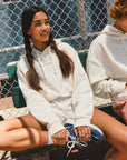 Orbit Cropped Hoodie - STEWARDS - 1009-WWT-204-XS