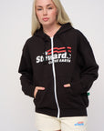 AMERICANA OVERSIZED ZIP HOODIE (Women)