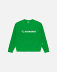 Oversized Sweatshirt · Orbit · Green - STEWARDS - 1004-FGR-106-XS