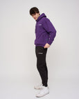 Oversized Hoodie · Orbit · Purple - STEWARDS - 1001-ACA-104-XS