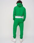 Cropped Hoodie · Orbit · Green - STEWARDS - 1009-FGR-304-XS