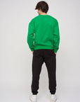 Oversized Sweatshirt · Orbit · Green - STEWARDS - 1004-FGR-106-XS