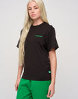 Relaxed Cotton Tee · Orbit · Black - STEWARDS - 1005-MET-304-XS