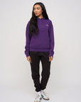 Oversized Hoodie · Orbit · Purple - STEWARDS - 1001-ACA-104-XS