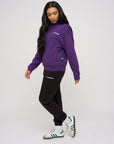 Oversized Hoodie · Orbit · Purple - STEWARDS - 1001-ACA-104-XS