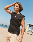 Americana Sleeveless Tee - STEWARDS - 1008-MET-608-XS