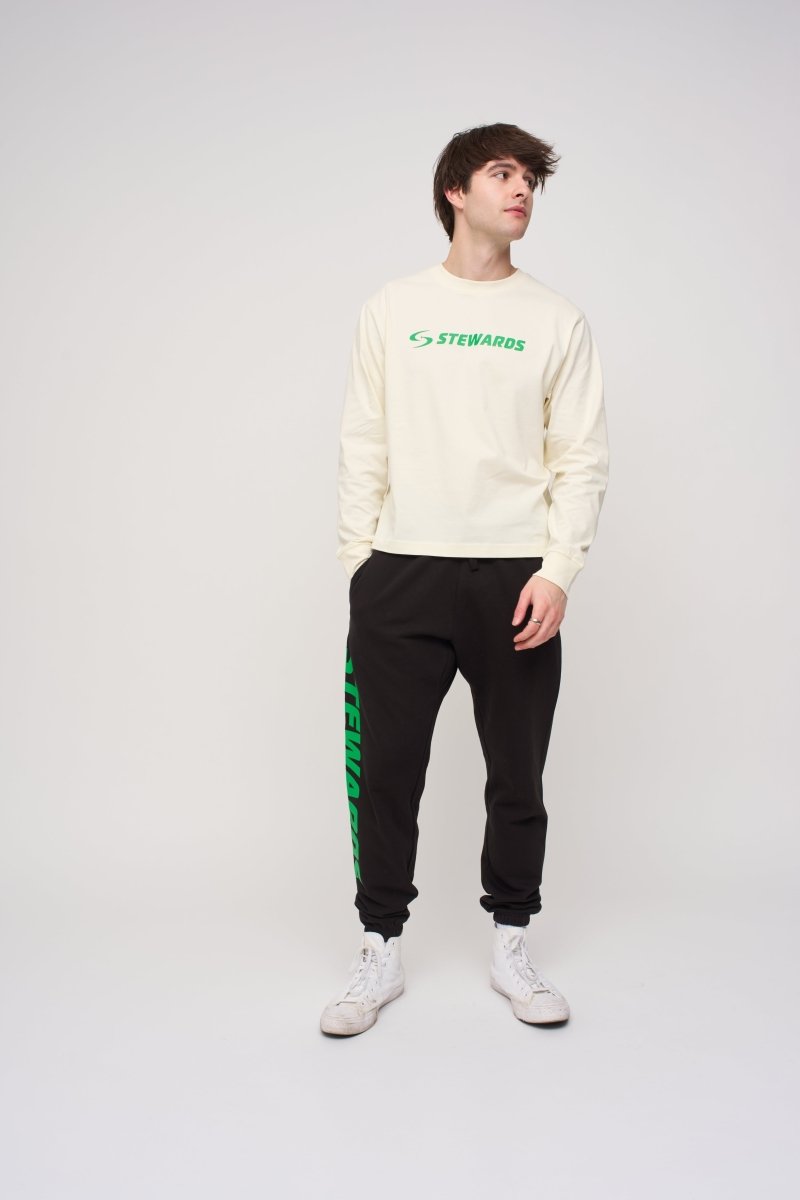 Relaxed Jogger · Sport · Black - STEWARDS - 1030-MET-303-LG