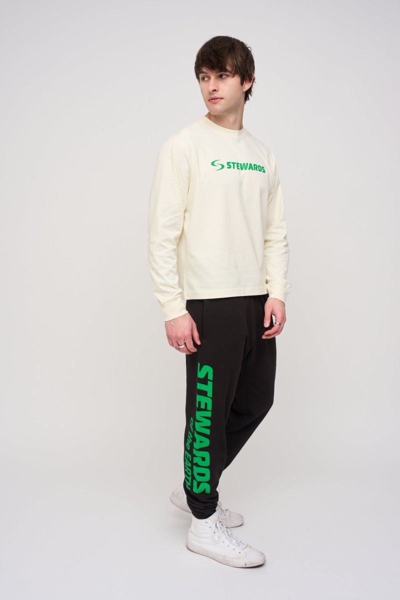 Relaxed Jogger · Sport · Black - STEWARDS - 1030-MET-303-LG