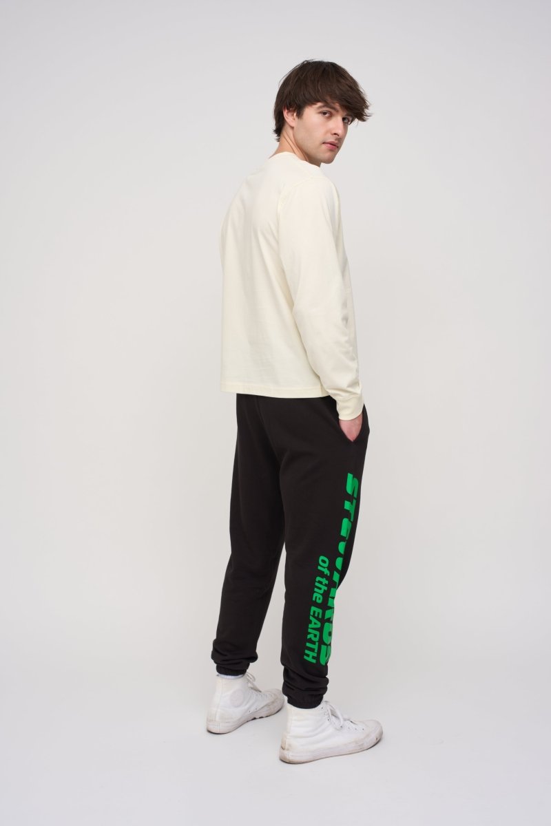 Relaxed Jogger · Sport · Black - STEWARDS - 1030-MET-303-LG
