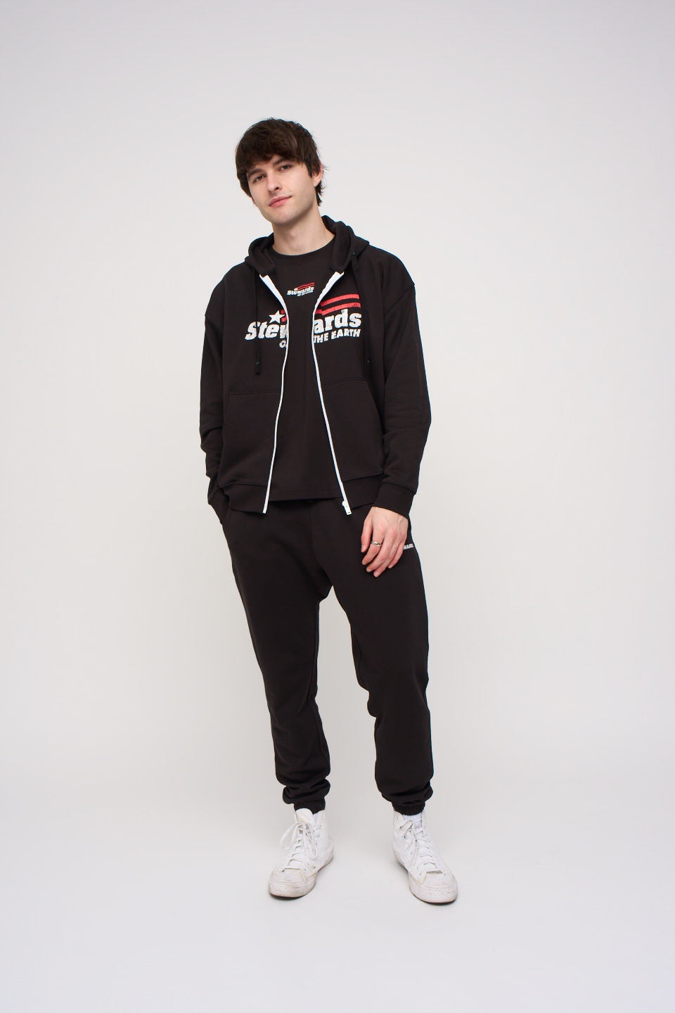 AMERICANA OVERSIZED ZIP HOODIE
