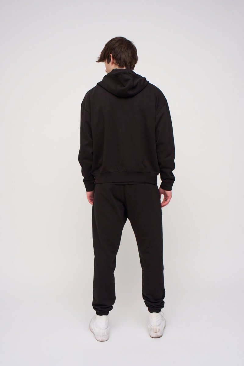 AMERICANA OVERSIZED ZIP HOODIE - STEWARDS - 1003-MET-610-XS