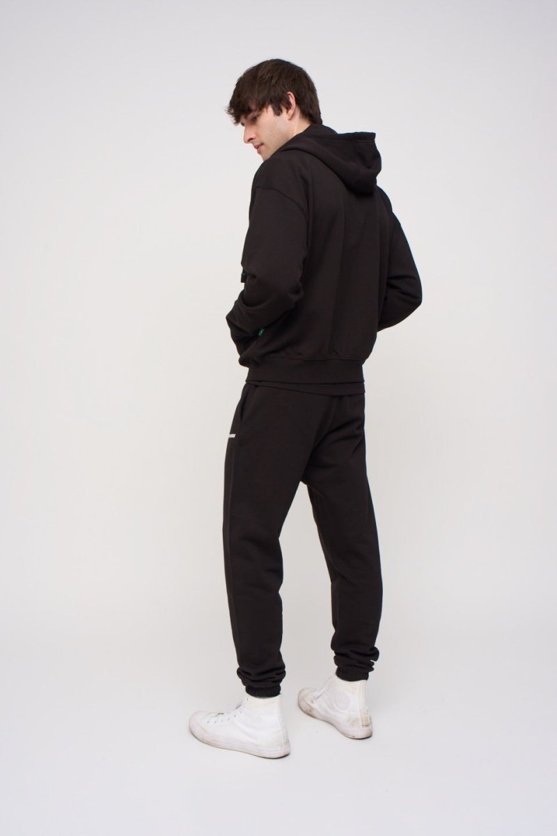 AMERICANA OVERSIZED ZIP HOODIE - STEWARDS - 1003-MET-610-XS