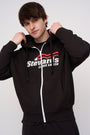 AMERICANA OVERSIZED ZIP HOODIE - STEWARDS - 1003-MET-610-XS