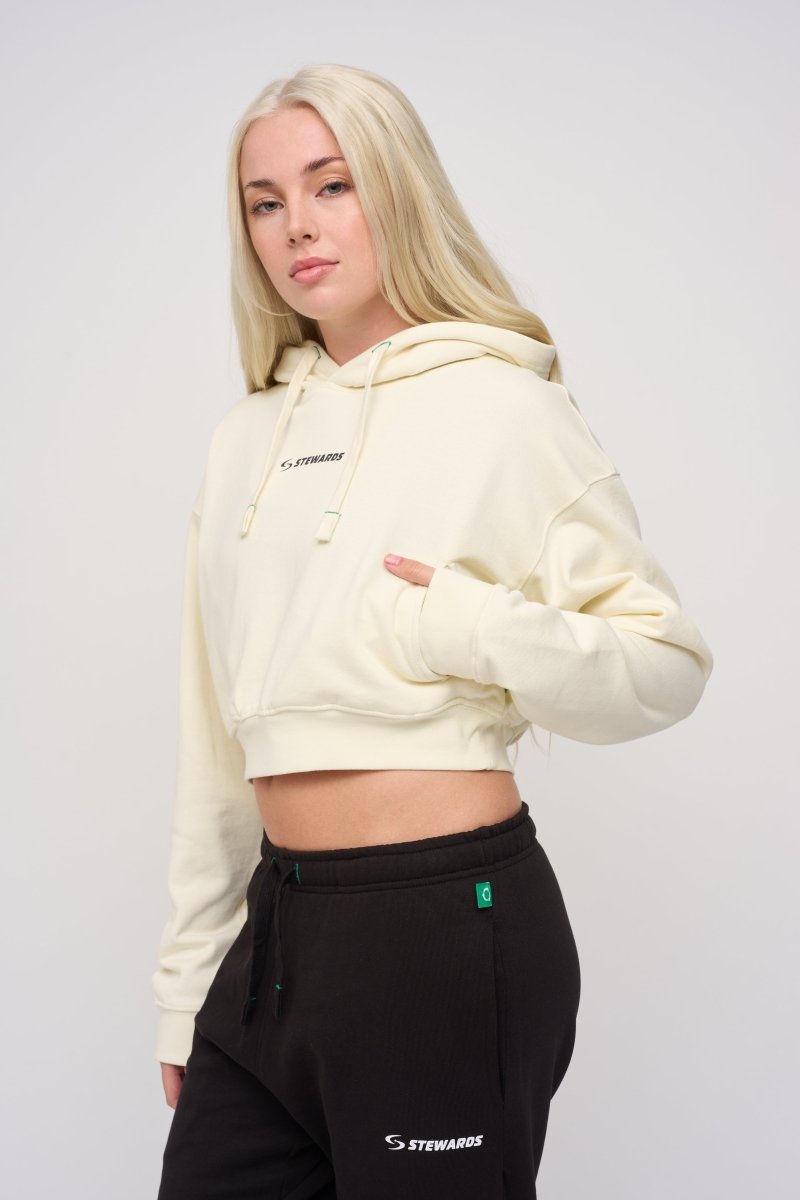 Cropped Hoodie · Orbit · Off - White - STEWARDS - 1009-WWT-204-XS