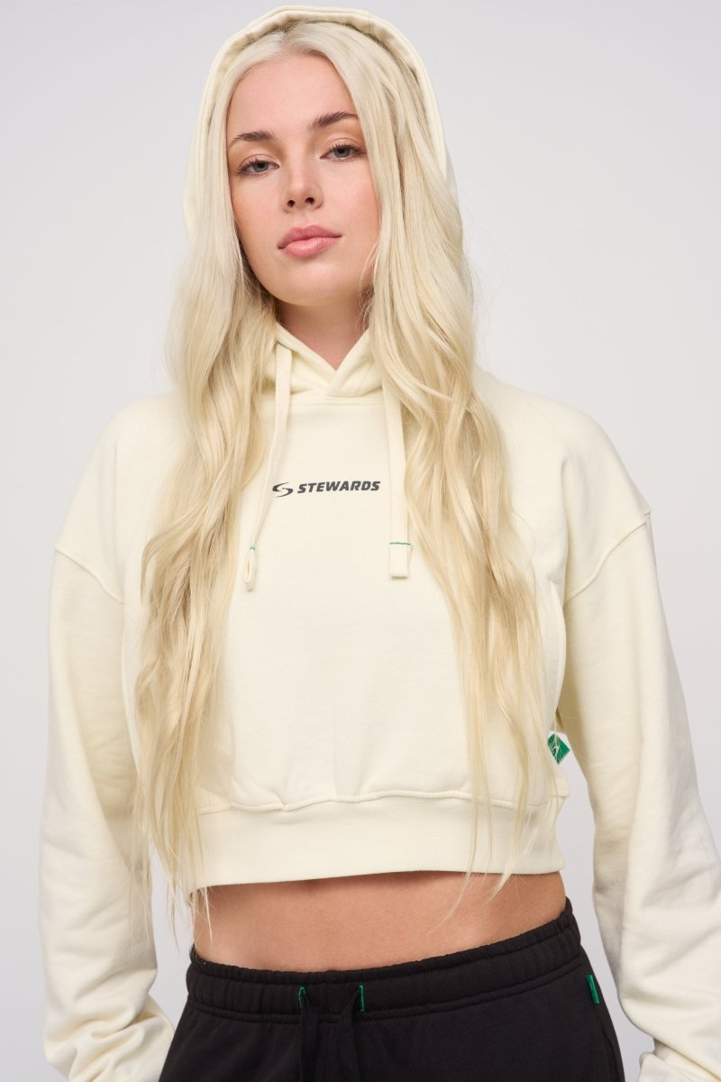 Cropped Hoodie · Orbit · Off - White - STEWARDS - 1009-WWT-204-XS