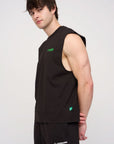 Sleeveless Tee · Sport · Black - STEWARDS - 1008-MET-301-LG