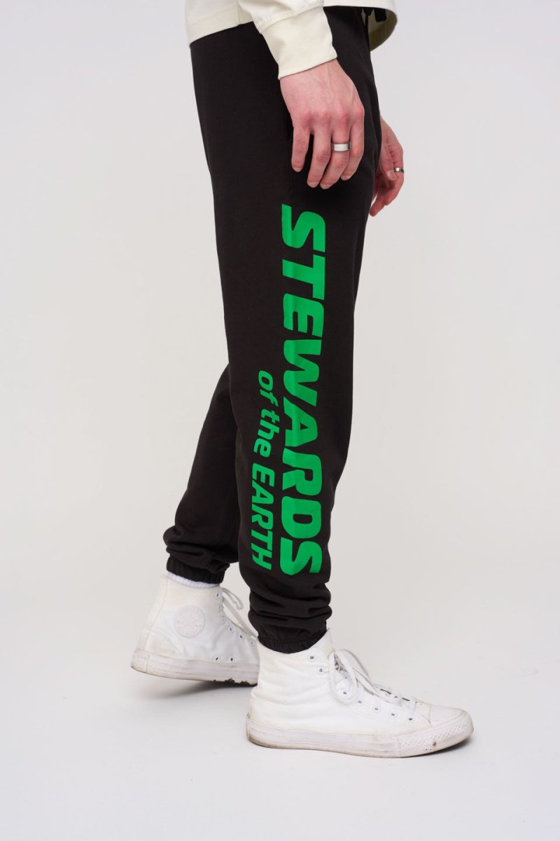 Relaxed Jogger · Sport · Black - STEWARDS - 1030-MET-303-LG