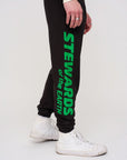 Relaxed Jogger · Sport · Black - STEWARDS - 1030-MET-303-LG
