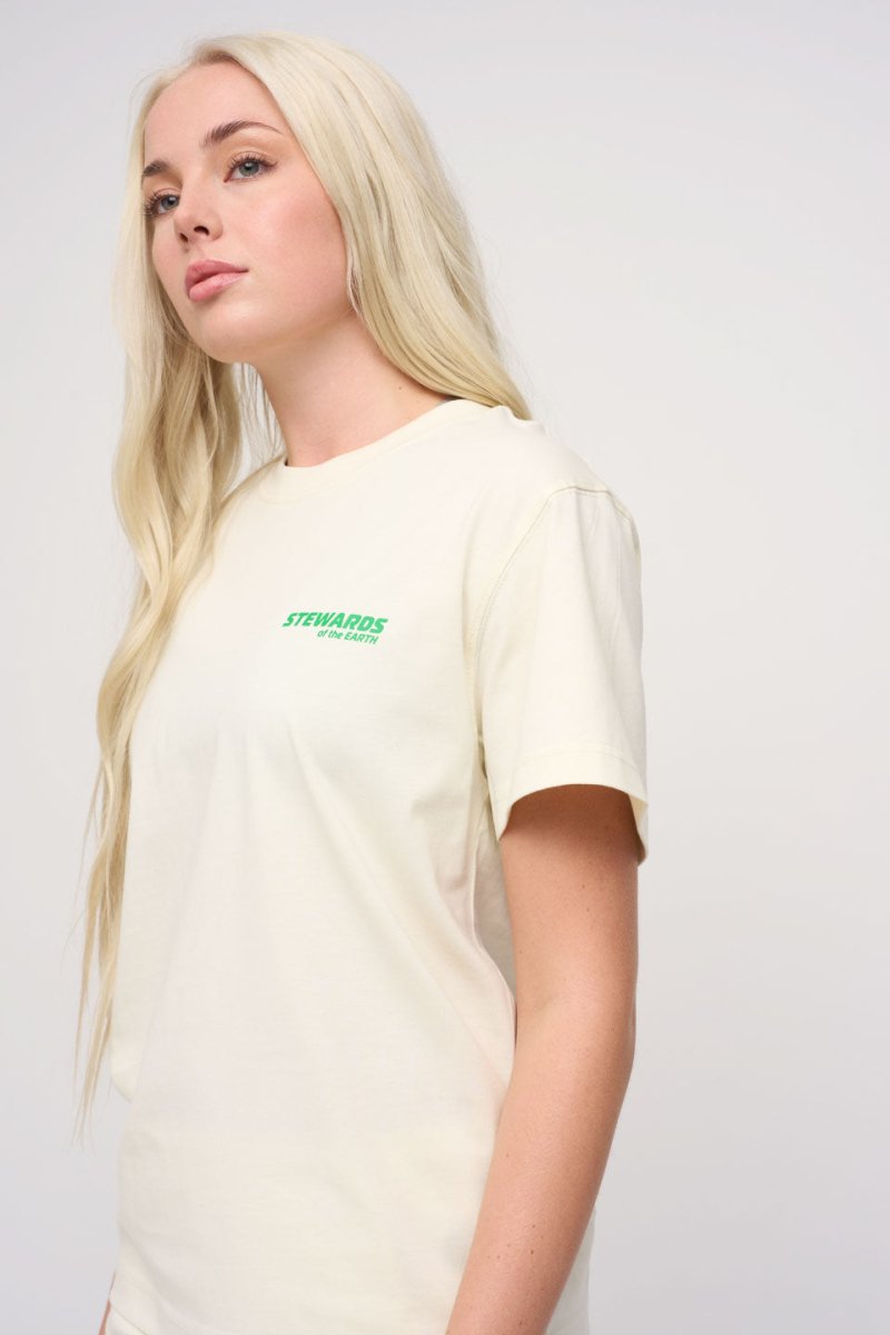 Relaxed Cotton Tee · Sport · Off - White - STEWARDS - 1005-WWT-301-LG