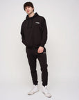 Oversized Hoodie · Sport · Black - STEWARDS - 1001-MET-101-LG