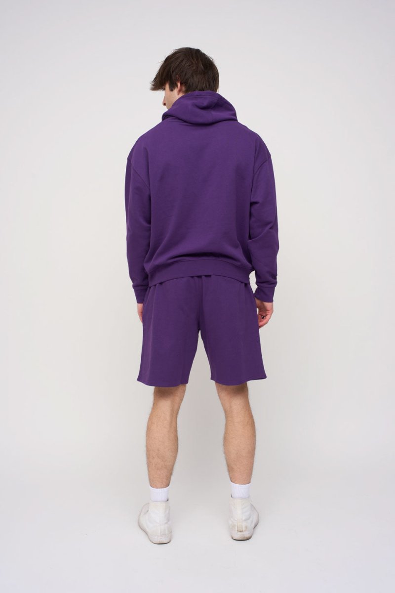 Oversized Hoodie · Sport · Purple - STEWARDS - 1001-ACA-402-LG