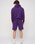 Oversized Hoodie · Sport · Purple - STEWARDS - 1001-ACA-402-LG