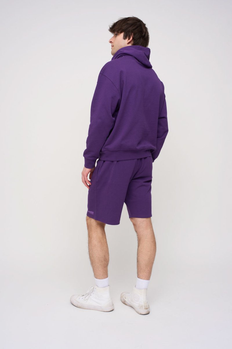 Oversized Hoodie · Sport · Purple - STEWARDS - 1001-ACA-402-LG