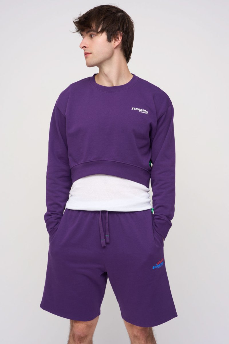 Athletic Short · Sport · Purple - STEWARDS - 1016-ACA-401-LG