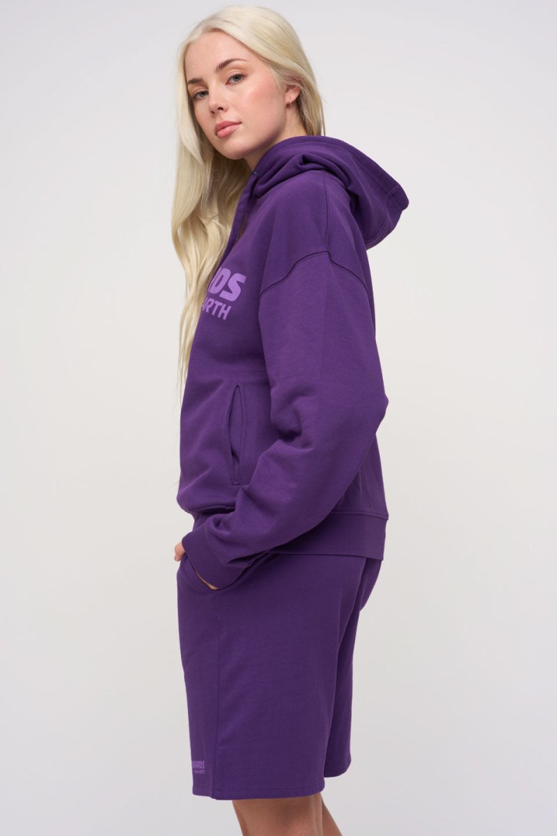 Oversized Hoodie · Sport · Purple - STEWARDS - 1001-ACA-402-LG
