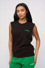 Sleeveless Tee · Sport · Black - STEWARDS - 1008-MET-301-LG