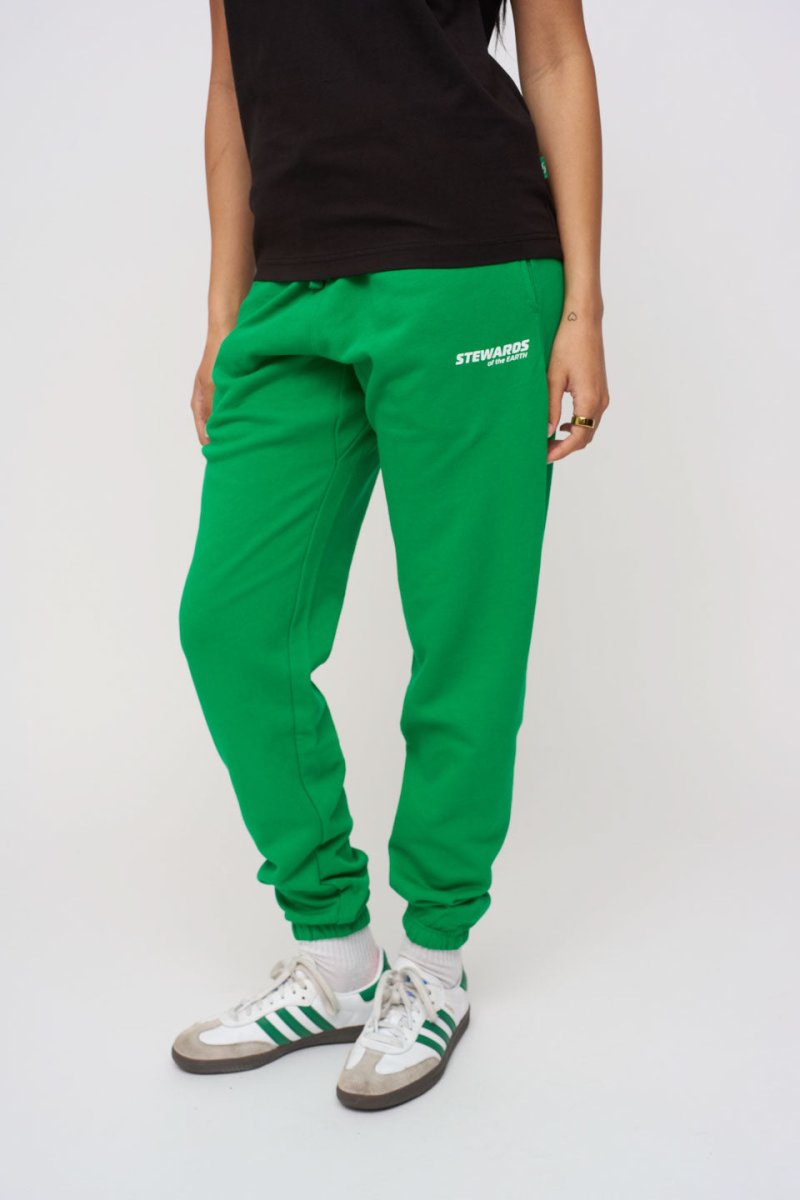 Relaxed Jogger · Sport · Green - STEWARDS - 1030-FGR-101-LG