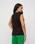 Sleeveless Tee · Sport · Black - STEWARDS - 1008-MET-301-LG
