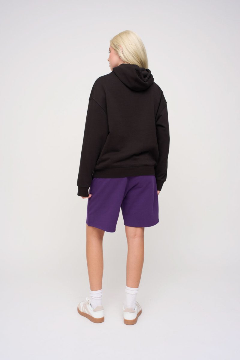 Oversized Hoodie · Sport · Black - STEWARDS - 1001-MET-101-LG