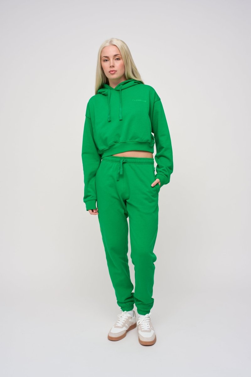 Cropped Hoodie · Orbit · Green - STEWARDS - 1009-FGR-304-XS