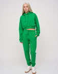 Cropped Hoodie · Orbit · Green - STEWARDS - 1009-FGR-304-XS