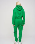 Cropped Hoodie · Orbit · Green - STEWARDS - 1009-FGR-304-XS