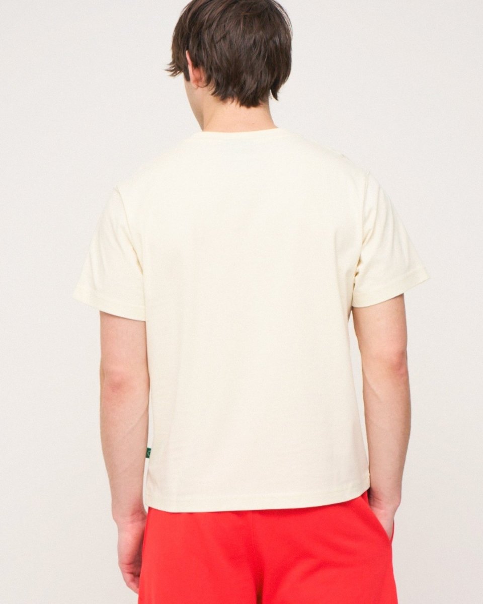Americana Relaxed Cotton Tee - STEWARDS - 1005-WWT-608-XS
