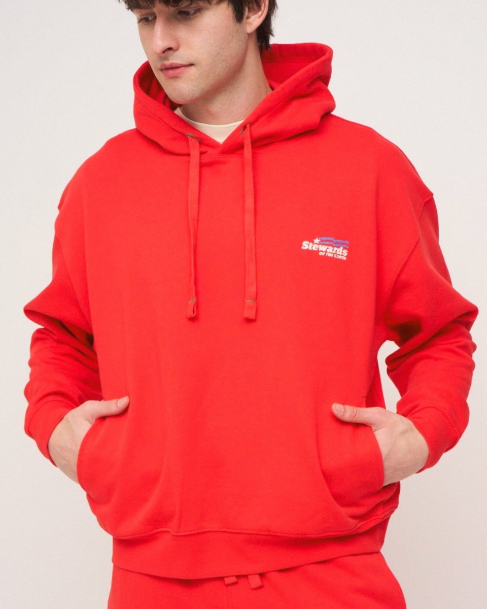 Americana Oversized Hoodie - STEWARDS - 1001-PRD-608-XS