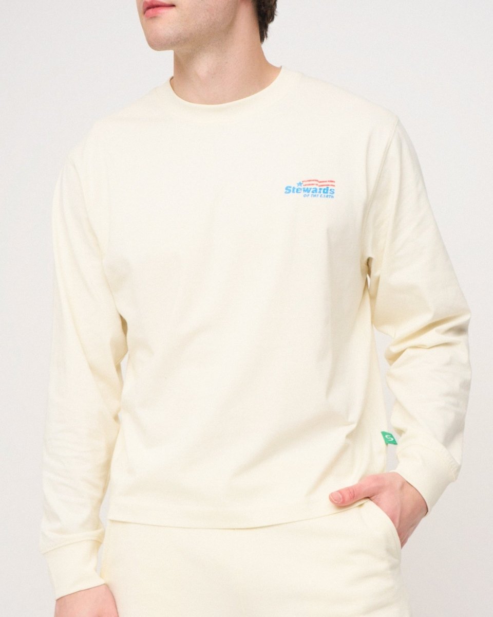 Americana Long Sleeve Tee - STEWARDS - 1007-WWT-608-XS