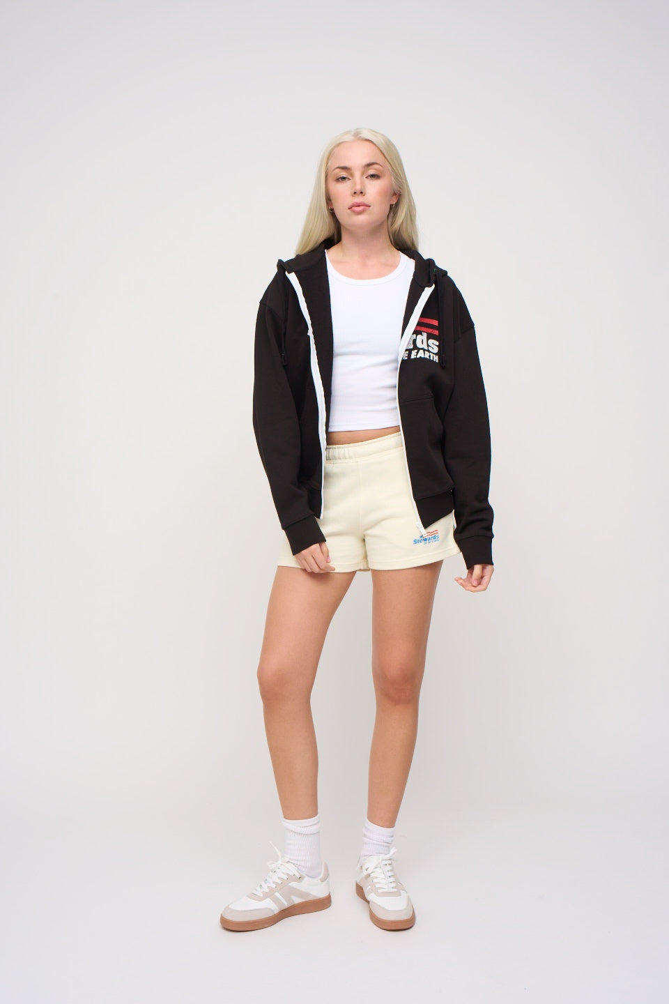 AMERICANA OVERSIZED ZIP HOODIE (Women)