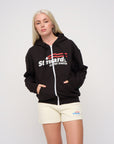 AMERICANA OVERSIZED ZIP HOODIE (Women)