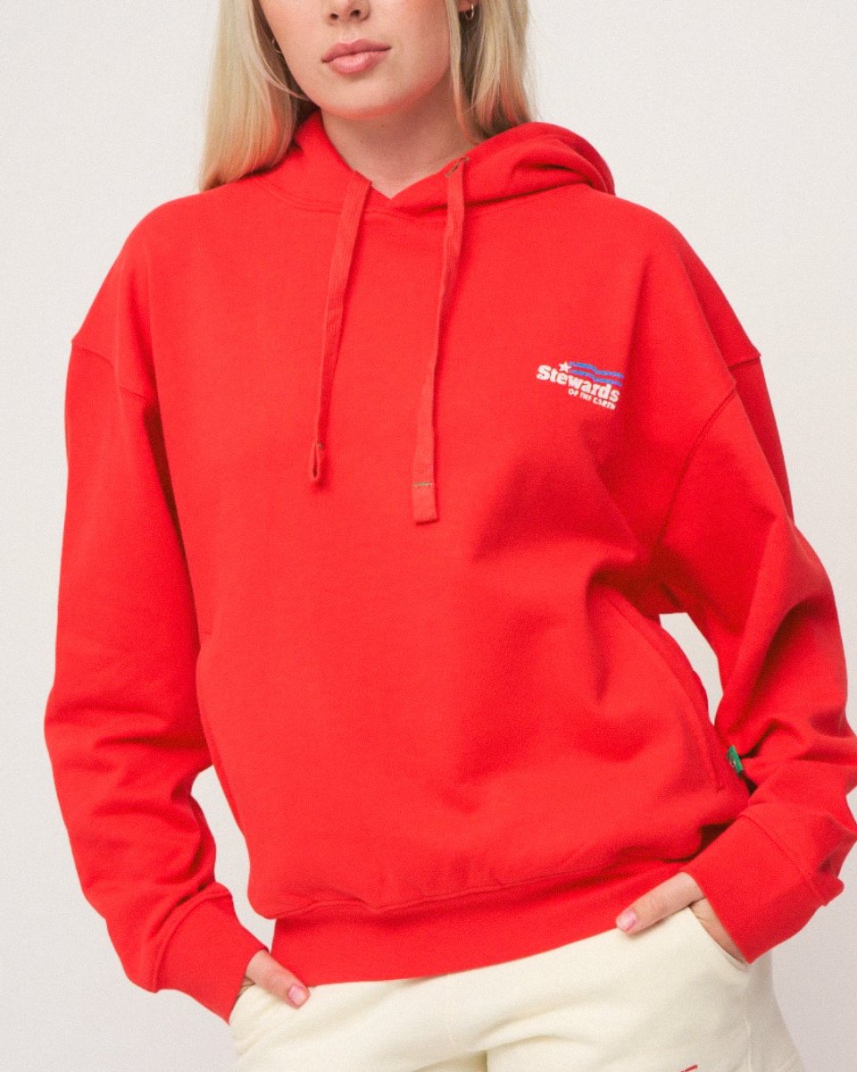Americana Oversized Hoodie - STEWARDS - 1001-PRD-608-XS